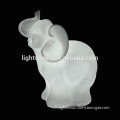 PVC LED animal elephant shape night light for baby or children Christmas gifts